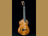 Master grade koa body with flower soundhole and Koa binding
