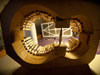 Installing the kerfed lining on a tenor ukulele.