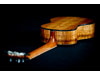 The Kasha Master grade koa body with ebony binding