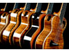 A variety of DeVine Ukuleles