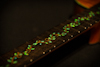 Green opal Maile Lei inlay